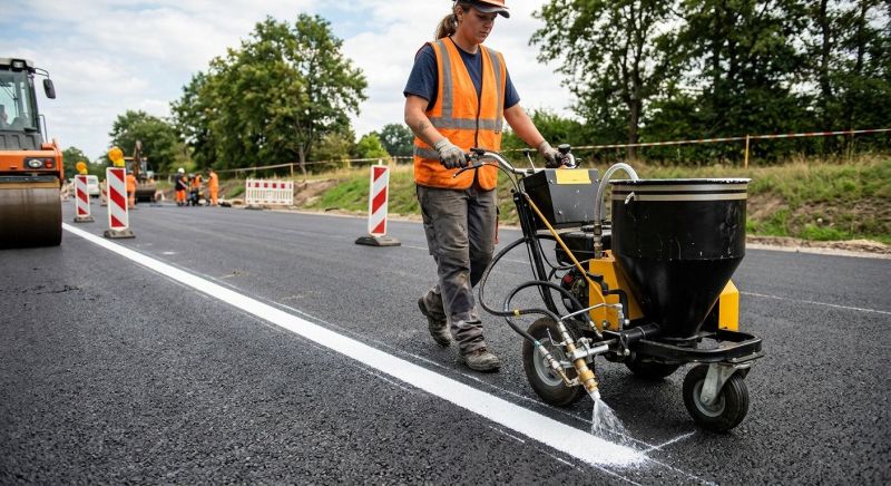 Commercial Asphalt Painting in Orange County, CA