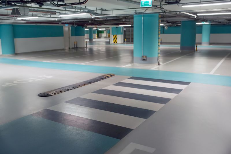Parking Garage Striping in Orange County, CA