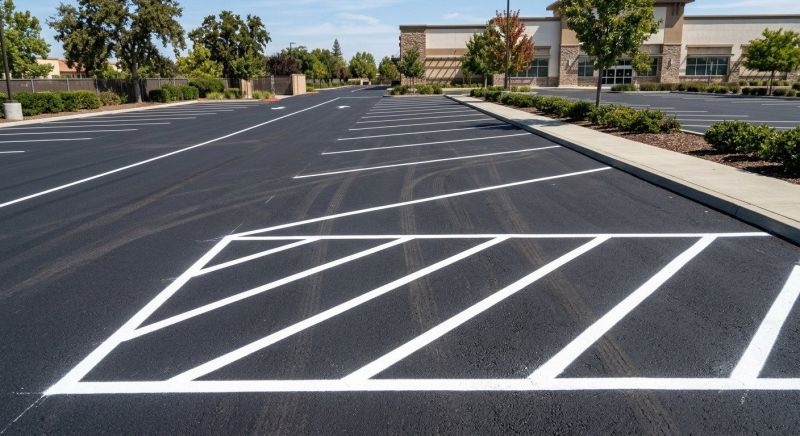 Asphalt Striping in Katy, TX