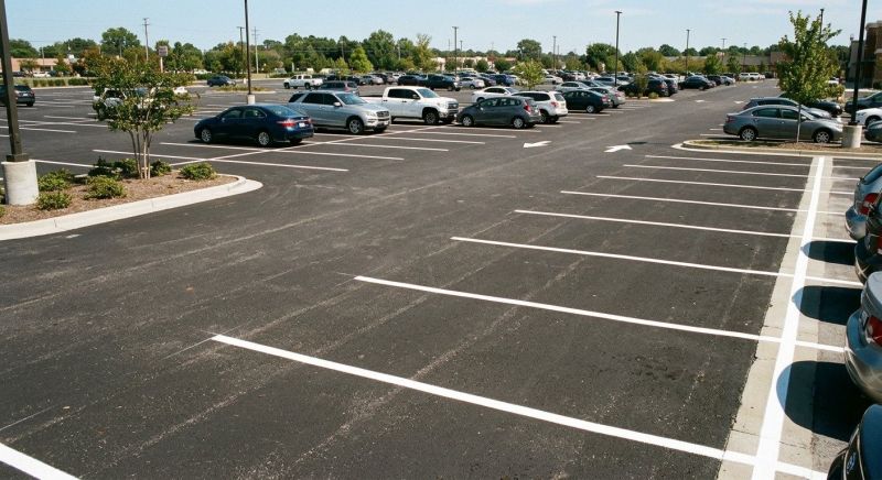 Church Parking Lot Striping in Gwinnett County, GA