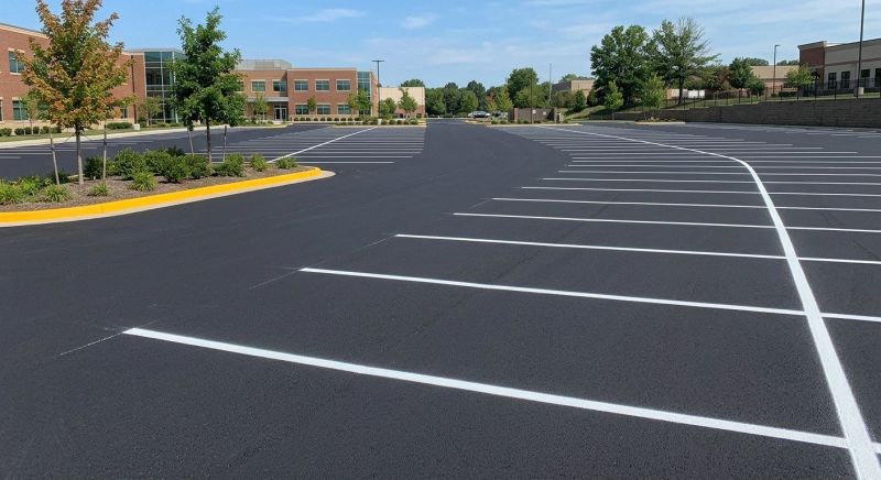 Church Parking Lot Striping in Palm Springs, CA