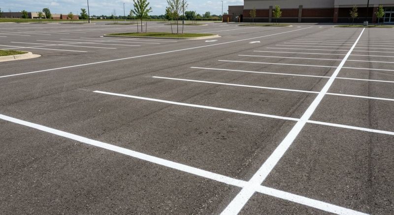 Commercial Asphalt Painting in Acworth, GA