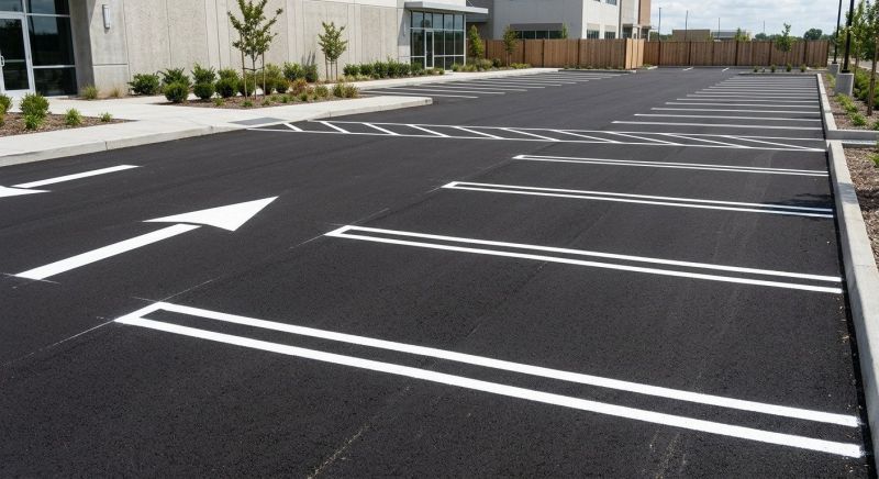 Commercial Asphalt Painting in Savannah, GA