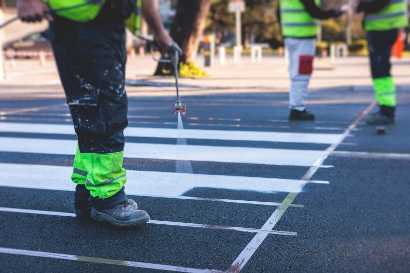 Crosswalk Marking Service in Canton, GA