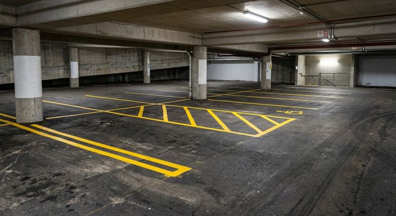 Parking Line Painting in Acworth, GA