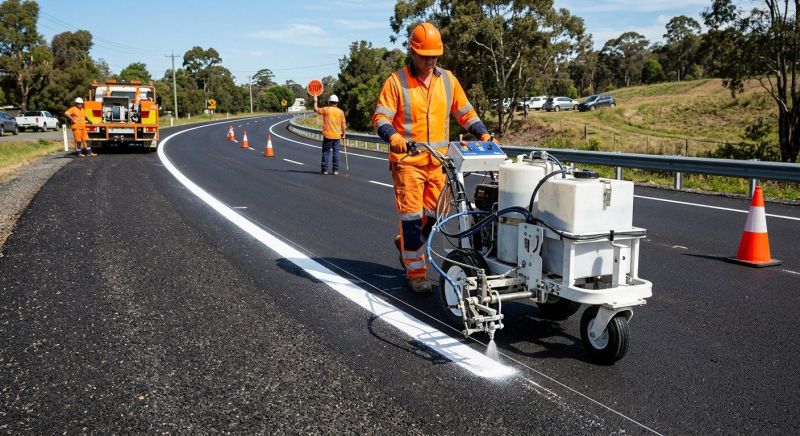 Pavement Marking Service in Savannah, GA